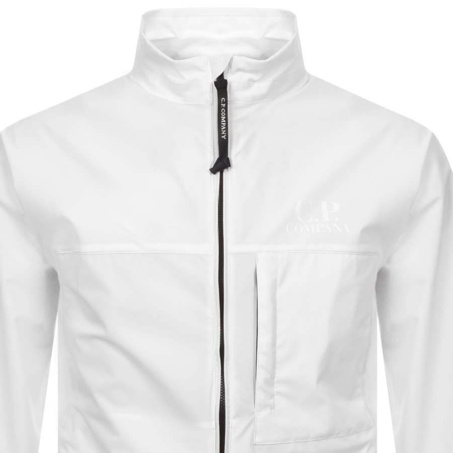 Alternative Image for ProductCP Company Full Zip Logo Jacket White2